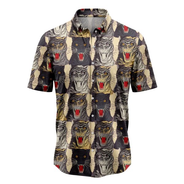 Angry Tiger Hawaiian Shirt, Summer Shirt For Men and Women Jezsport.com