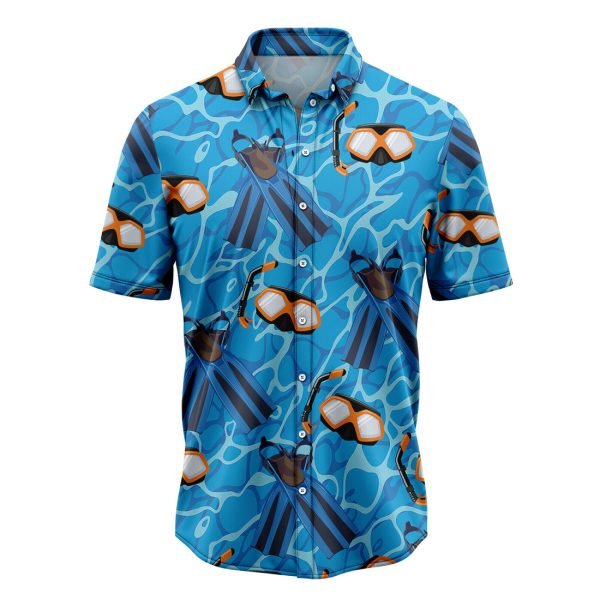 Scuba Diving Items Hawaiian Shirt, Summer Shirt For Men and Women Jezsport.com