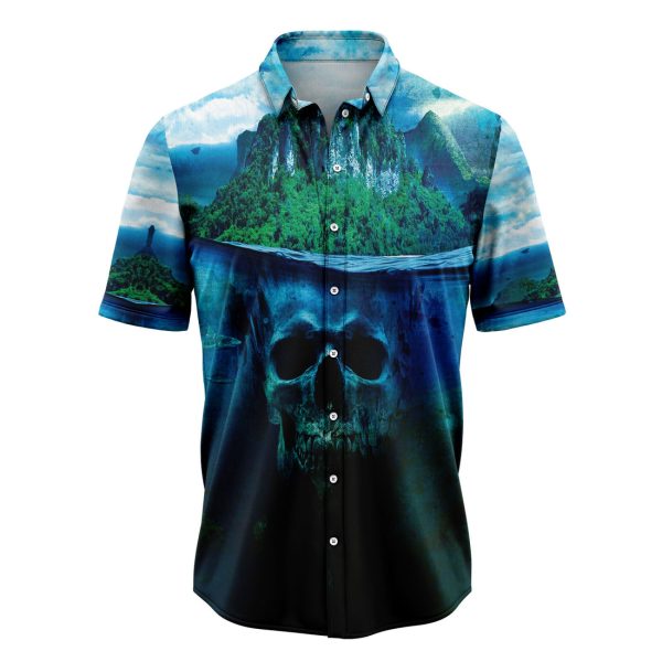 Skull Deep Water Hawaiian Shirt, Summer Shirt For Men and Women Jezsport.com