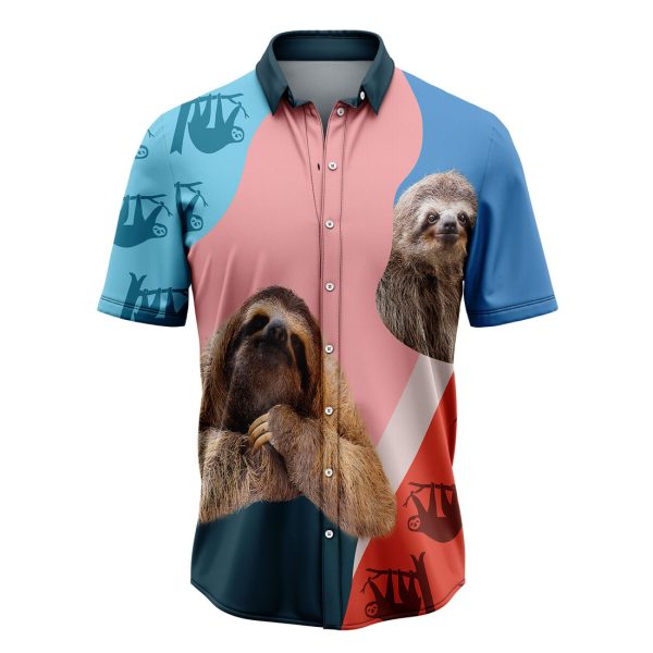 Sloth Lover Hawaiian Shirt, Summer Shirt For Men and Women Jezsport.com