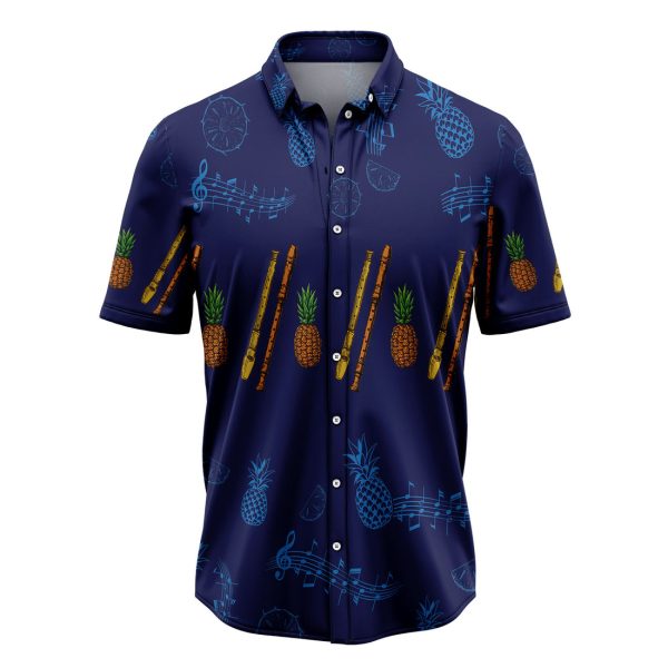 Flute Musical Instrument Hawaiian Shirt, Summer Shirt For Men and Women Jezsport.com