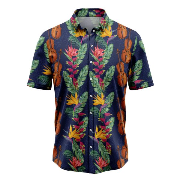 Tropical Violin Hawaiian Shirt, Summer Shirt For Men and Women Jezsport.com