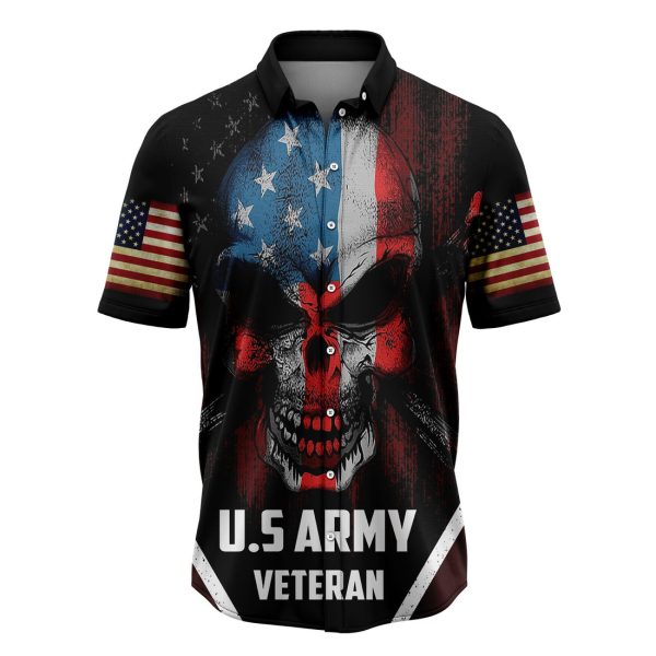 Veteran USA Hawaiian Shirt, Summer Shirt For Men and Women Jezsport.com