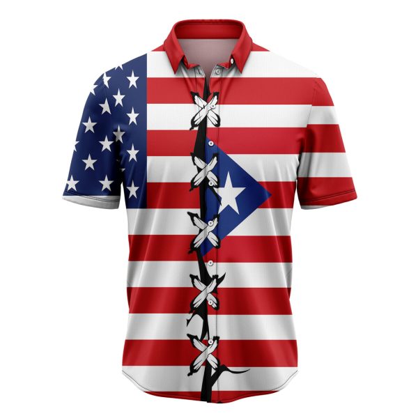 Puerto Rico Root Hawaiian Shirt, Summer Shirt For Men and Women Jezsport.com