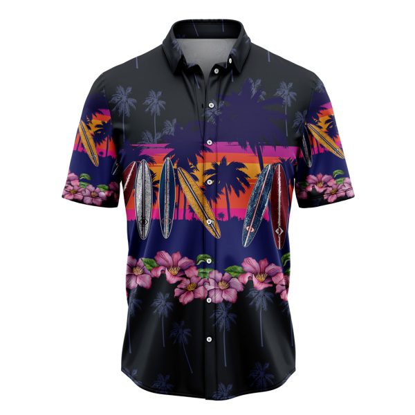 Surf Border Chest Hawaiian Shirt, Summer Shirt For Men and Women Jezsport.com