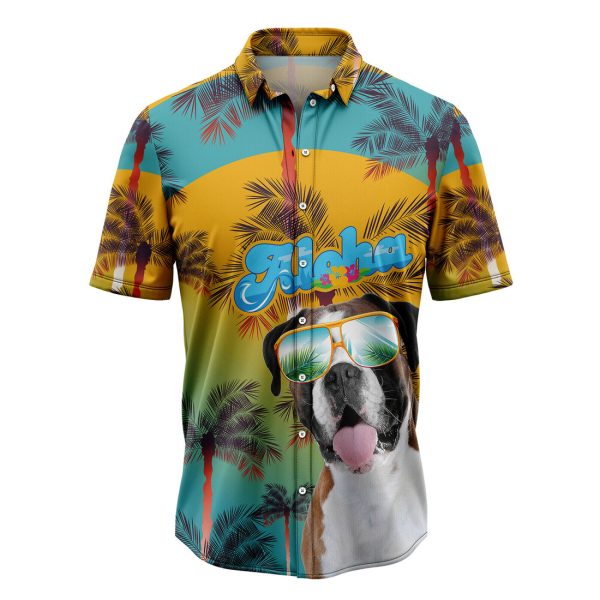 Boxer Aloha Hawaiian Shirt, Summer Shirt For Men and Women Jezsport.com