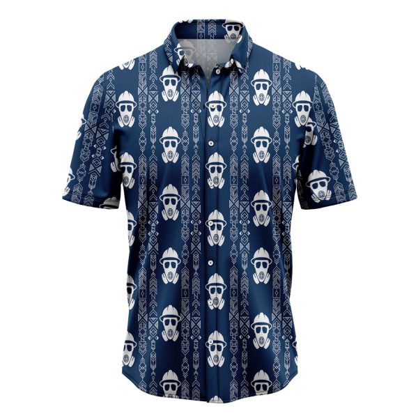 Firefighter Pattern Hawaiian Shirt, Summer Shirt For Men and Women Jezsport.com