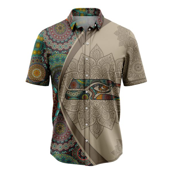 Eagle Head Mandala Hawaiian Shirt, Summer Shirt For Men and Women Jezsport.com