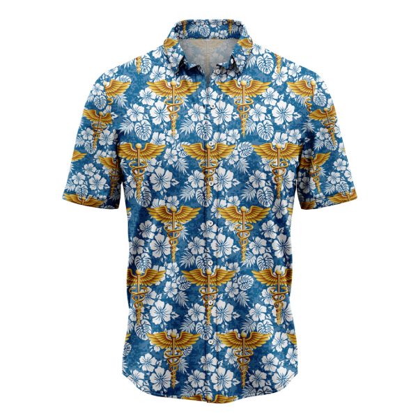 Nurse Tropical Hawaiian Shirt, Summer Shirt For Men and Women Jezsport.com