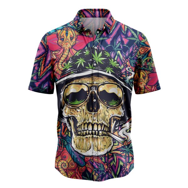 Skull Awesome Hawaiian Shirt, Summer Shirt For Men and Women Jezsport.com