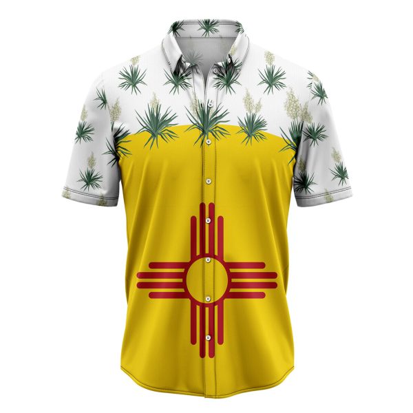 New Mexico Yucca Flag Hawaiian Shirt, Summer Shirt For Men and Women Jezsport.com