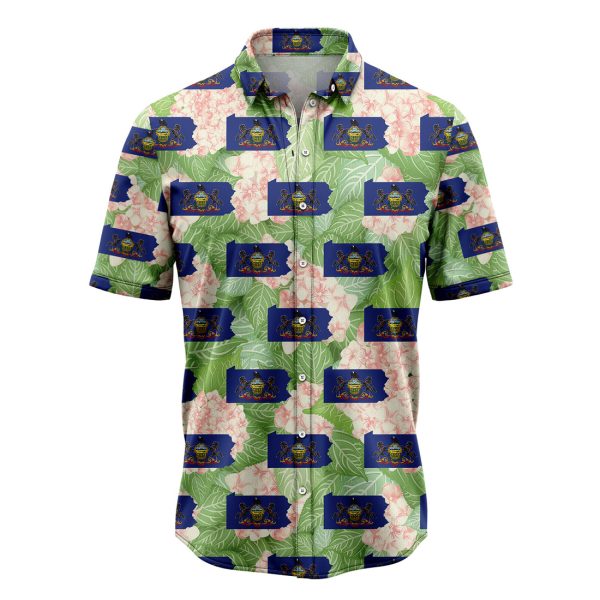 Pennsylvania Mountain Laurel Hawaiian Shirt, Summer Shirt For Men and Women Jezsport.com