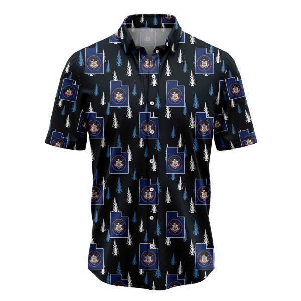 Utah Blue Spruce Hawaiian Shirt, Summer Shirt For Men and Women Jezsport.com