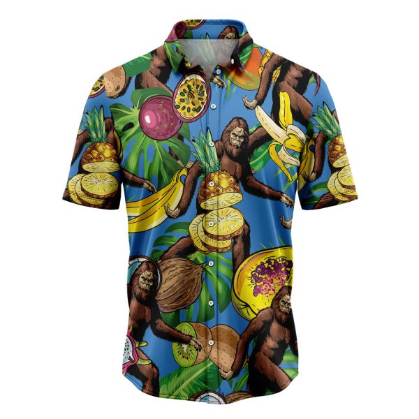 Bigfoot Love Fruit Hawaiian Shirt, Summer Shirt For Men and Women Jezsport.com