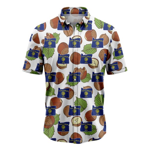 Oregon Hazelnut Hawaiian Shirt, Summer Shirt For Men and Women Jezsport.com