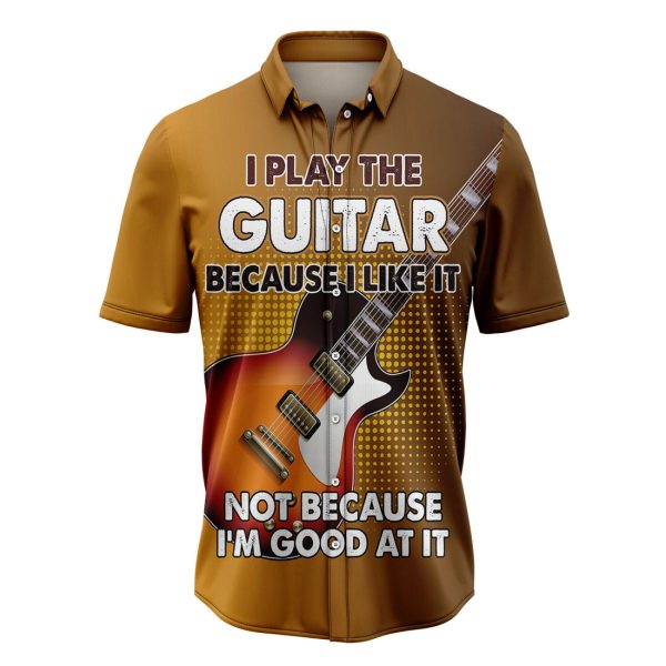 Guitar Player Hawaiian Shirt, Summer Shirt For Men and Women Jezsport.com