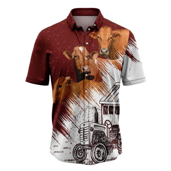 Cow Farm Hawaiian Shirt, Summer Shirt For Men and Women Jezsport.com