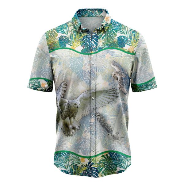 Owl Tropical Hawaiian Shirt, Summer Shirt For Men and Women Jezsport.com