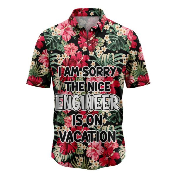 Engineer On Vacation Hawaiian Shirt, Summer Shirt For Men and Women Jezsport.com