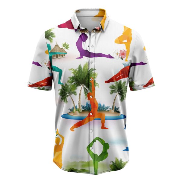 Yoga Lover Hawaiian Shirt, Summer Shirt For Men and Women Jezsport.com