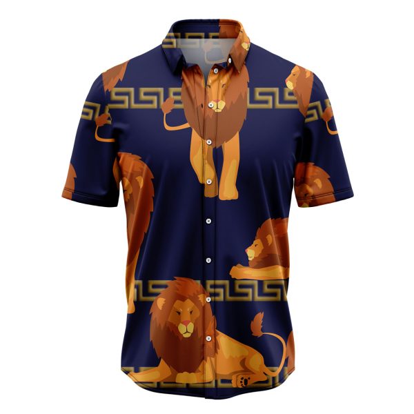 Awesome Lion Hawaiian Shirt, Summer Shirt For Men and Women Jezsport.com