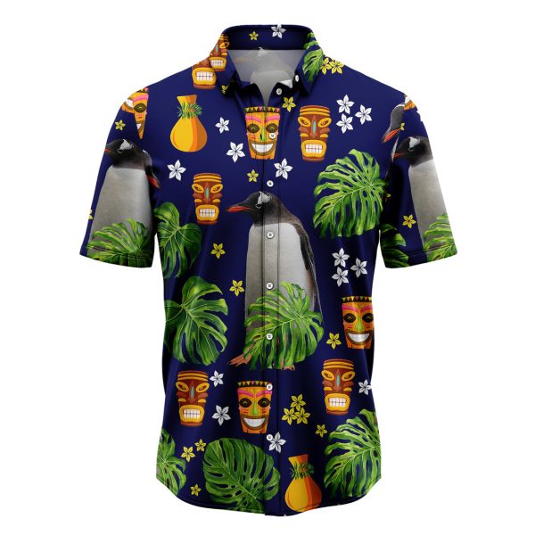 Penguin Native Tropical Hawaiian Shirt, Summer Shirt For Men and Women Jezsport.com