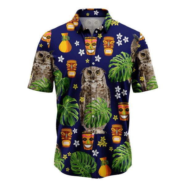 Owl Native Tropical Hawaiian Shirt, Summer Shirt For Men and Women Jezsport.com