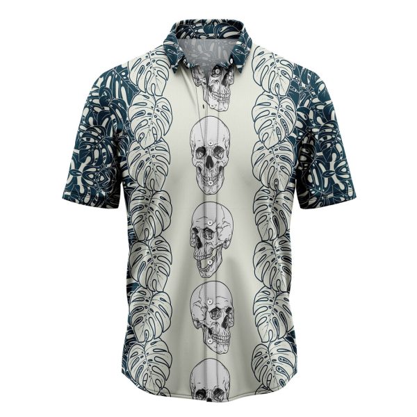 Skull Tropical State Of Mind Hawaiian Shirt, Summer Shirt For Men and Women Jezsport.com