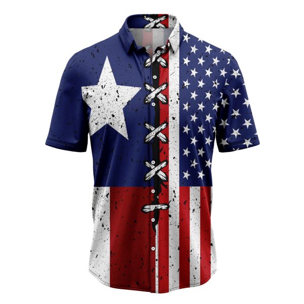 Texas USA Flag Hawaiian Shirt, Summer Shirt For Men and Women Jezsport.com