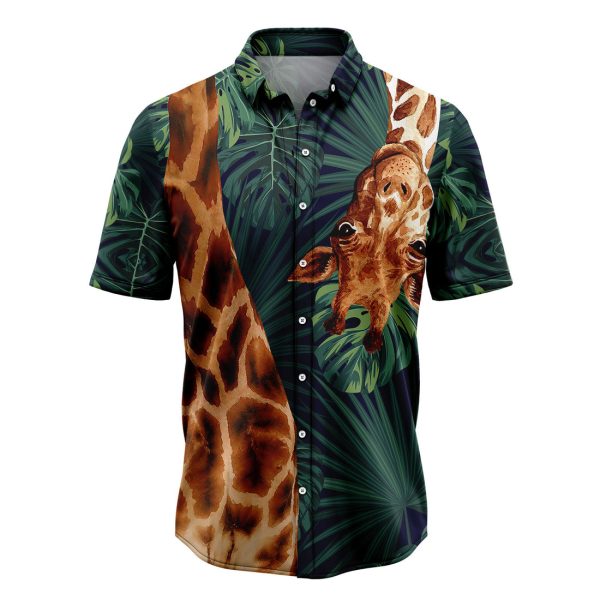 Giraffe Living The High Life Hawaiian Shirt, Summer Shirt For Men and Women Jezsport.com