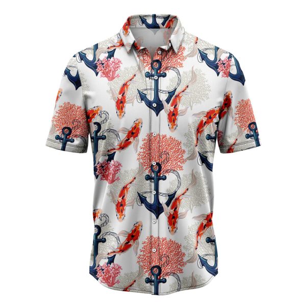 Colorful Koi Hawaiian Shirt, Summer Shirt For Men and Women Jezsport.com