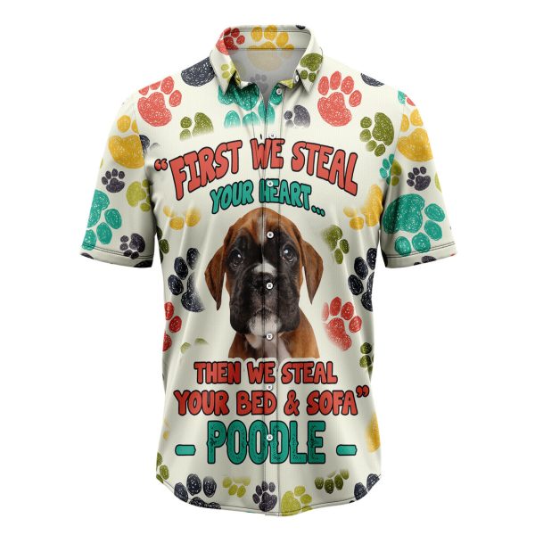 Boxer Steal Your Heart Hawaiian Shirt, Summer Shirt For Men and Women Jezsport.com