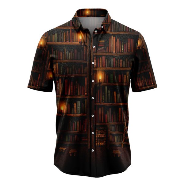 Amazing Bookshelf Hawaiian Shirt, Summer Shirt For Men and Women Jezsport.com