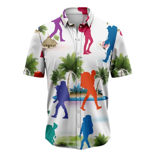 Hiking Lover Hawaiian Shirt, Summer Shirt For Men and Women Jezsport.com