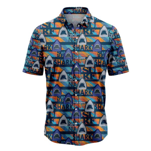 Shark Paradise Hawaiian Shirt, Summer Shirt For Men and Women Jezsport.com