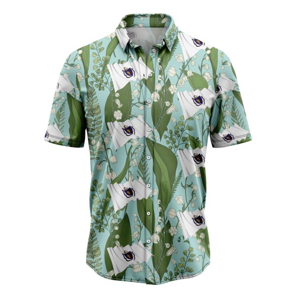 Minnesota Pink and White Lady's Slipper Hawaiian Shirt, Summer Shirt For Men and Women Jezsport.com