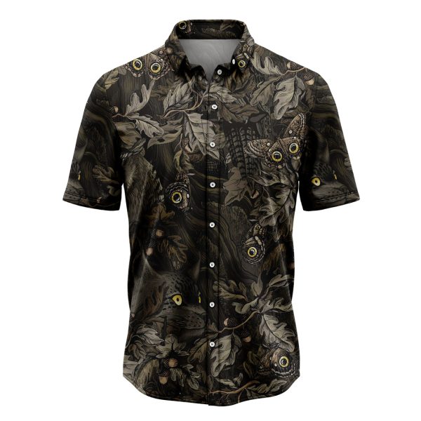 Camouflage Owl Butterfly Hawaiian Shirt, Summer Shirt For Men and Women Jezsport.com