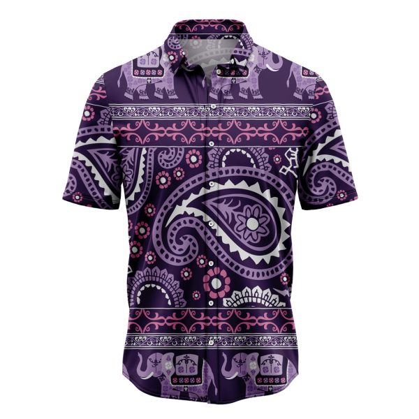 Psychedelic Elephant Hawaiian Shirt, Summer Shirt For Men and Women Jezsport.com