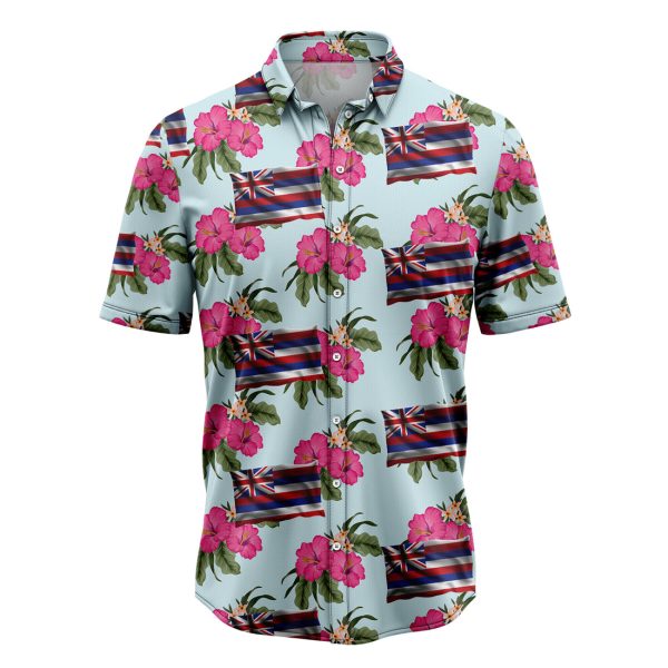 Hawaiian Hibiscus Flower Hawaiian Shirt, Summer Shirt For Men and Women Jezsport.com