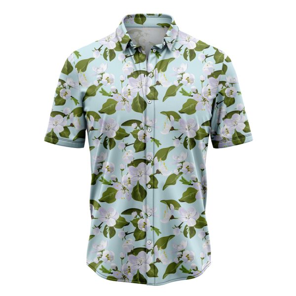 Michigan Apple Blossom Flower Hawaiian Shirt, Summer Shirt For Men and Women Jezsport.com