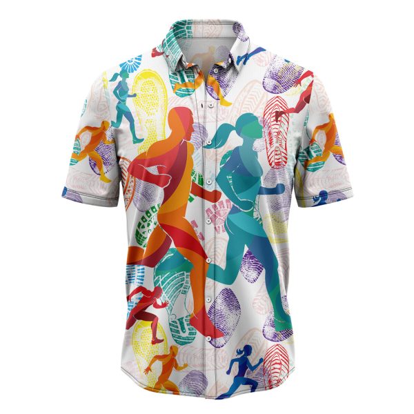 Running Lovers Hawaiian Shirt, Summer Shirt For Men and Women Jezsport.com