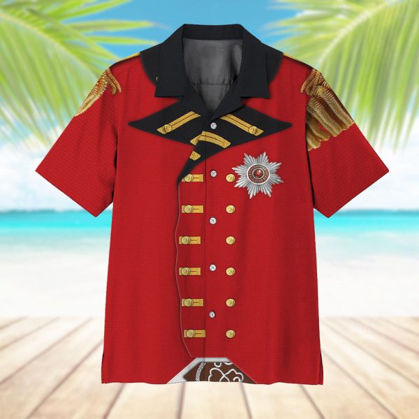 3D George III Of The United Kingdom Hawaii Shirt, Summer Shirt For Men and Women Jezsport.com