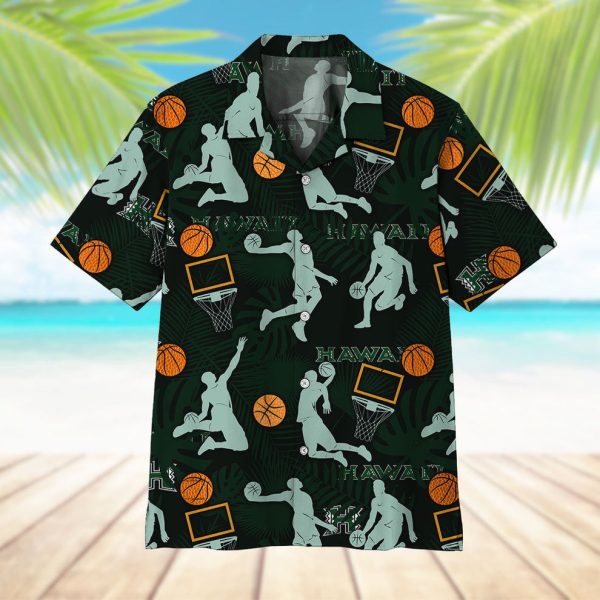 3D Hawaii Rainbow Warriors Basketball Hawaii Shirt, Summer Shirt For Men and Women Jezsport.com