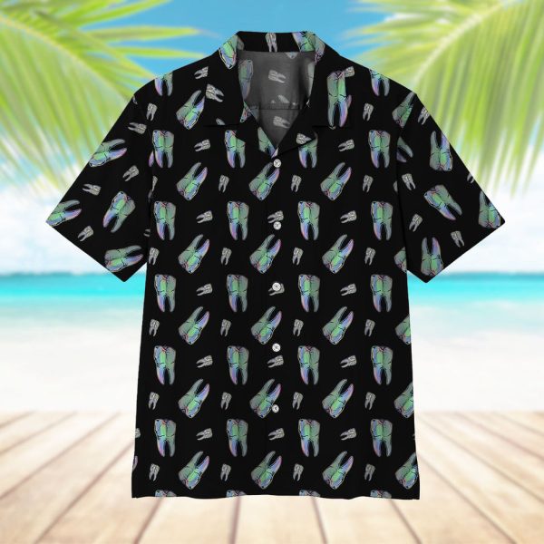 3D Teeth Hawaii Shirt, Summer Shirt For Men and Women Jezsport.com