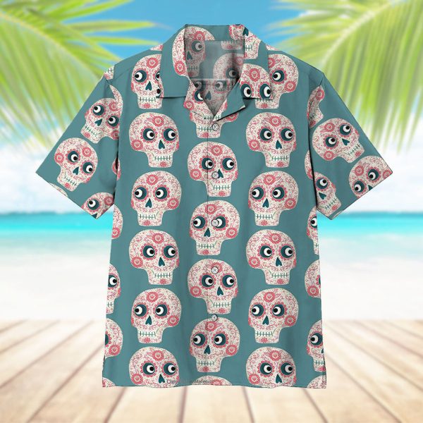 3D Mexican Skull Hawaii Shirt, Summer Shirt For Men and Women Jezsport.com