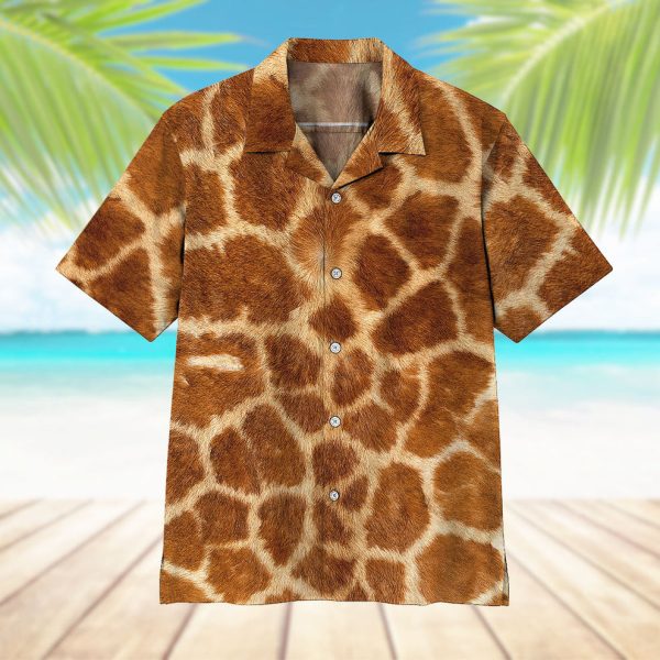 3D Giraffe Hawaii Shirt, Summer Shirt For Men and Women Jezsport.com