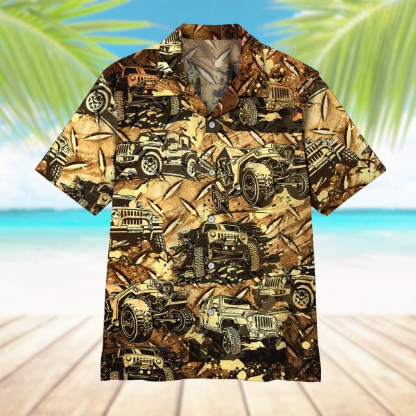 3D Jeep Hawaii Shirt, Summer Shirt For Men and Women Jezsport.com