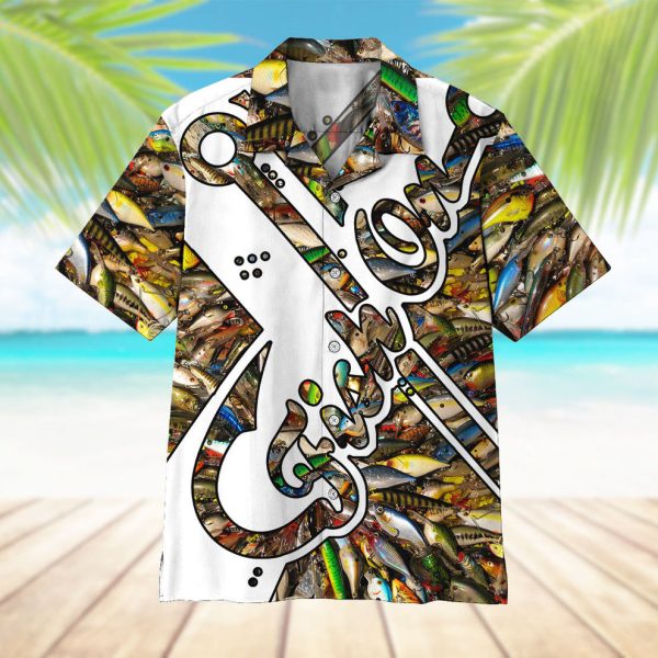 3D Fish On Hook Hawaii Shirt, Summer Shirt For Men and Women Jezsport.com