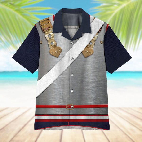 3D Napoleonic French Heavy Cavalry Hawaii Shirt, Summer Shirt For Men and Women Jezsport.com