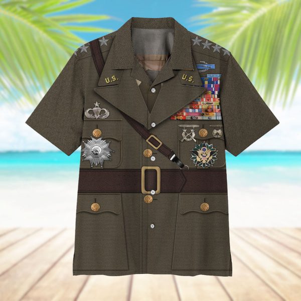 3D Douglas Macarthur Hawaii Shirt, Summer Shirt For Men and Women Jezsport.com